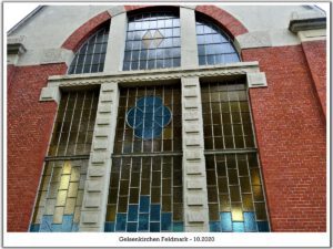 Schacht Oberschuir in Gelsenkirchen Feldmark im Oktober 2020