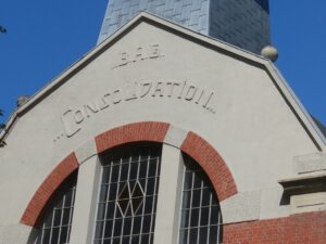 Schacht Oberschuir in Gelsenkirchen Feldmark im Oktober 2020