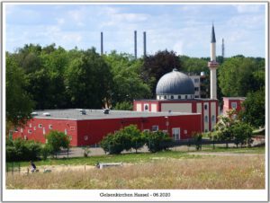 Der Glück Auf Park in Gelsenkirchen-Hassel im Juni 2020