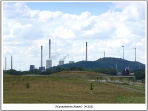 Der Glück Auf Park in Gelsenkirchen-Hassel im Juni 2020