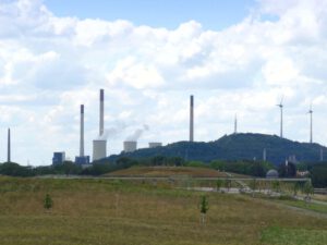 Der Glück Auf Park in Gelsenkirchen-Hassel im Juni 2020