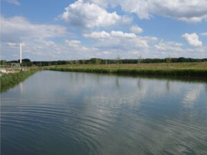 Der Glück Auf Park in Gelsenkirchen-Hassel im Juni 2020