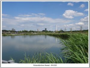 Der Glück Auf Park in Gelsenkirchen-Hassel im Juni 2020