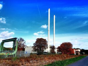 Der Glück Auf Park in Gelsenkirchen-Hassel im Oktober 2021