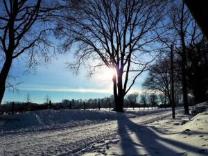 Winter in Gelsenkirchen Resse im Februar 2021