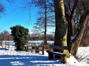 Winter in Gelsenkirchen Resse im Februar 2021