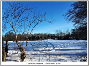 Winter in Gelsenkirchen Resse im Februar 2021