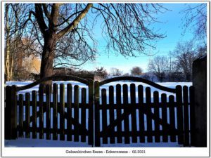 Winter in Gelsenkirchen Resse im Februar 2021