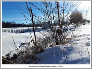 Winter in Gelsenkirchen Resse im Februar 2021
