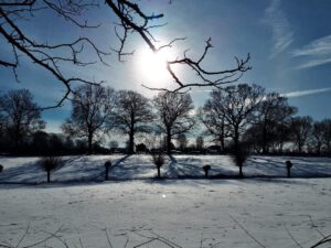 Winter in Gelsenkirchen Resse im Februar 2021