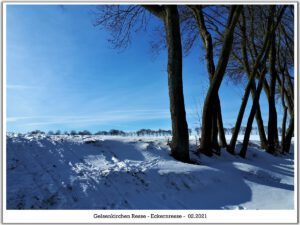 Winter in Gelsenkirchen Resse im Februar 2021