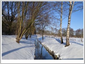 Winter in Gelsenkirchen Resse im Februar 2021