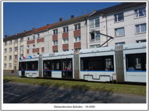 Gelsenkirchen-Schalke im April 2020