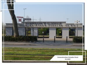 Gelsenkirchen- Schalke Nord im April 2020