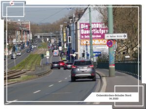 Gelsenkirchen- Schalke Nord im April 2020