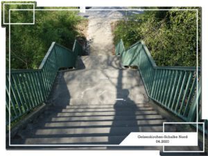 Gelsenkirchen- Schalke Nord im April 2020