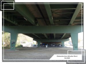 Gelsenkirchen- Schalke Nord im April 2020