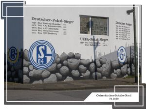 Gelsenkirchen- Schalke Nord im April 2020