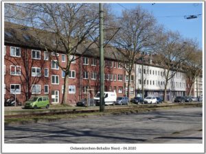 Gelsenkirchen- Schalke Nord im April 2020