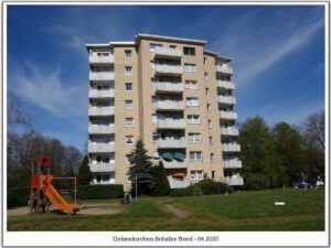 Gelsenkirchen- Schalke Nord im April 2020