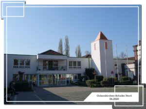 Gelsenkirchen- Schalke Nord im April 2020