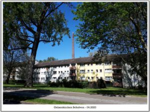 Gelsenkirchen-Scholven im April 2020