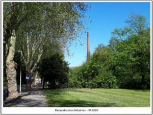 Gelsenkirchen-Scholven im April 2020