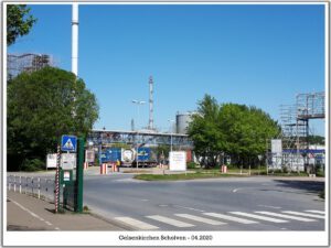 Gelsenkirchen-Scholven im April 2020