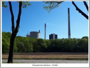 Gelsenkirchen-Scholven im April 2020