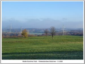 Halde Scholver Feld - Gelsenkirchen-Scholven im November 2020
