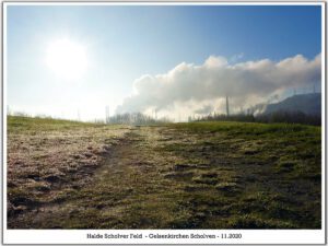Halde Scholver Feld - Gelsenkirchen-Scholven im November 2020