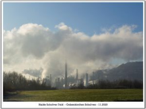 Halde Scholver Feld - Gelsenkirchen-Scholven im November 2020