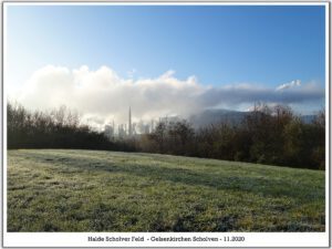 Halde Scholver Feld - Gelsenkirchen-Scholven im November 2020