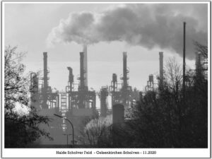 Halde Scholver Feld - Gelsenkirchen-Scholven im November 2020