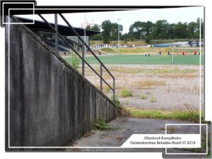 Glückauf Kampfbahn Schalke 04 im Juli 2019