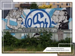 Glückauf Kampfbahn Schalke 04 im Juli 2019