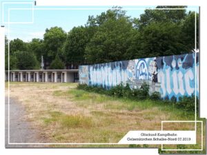 Glückauf Kampfbahn Schalke 04 im Juli 2019