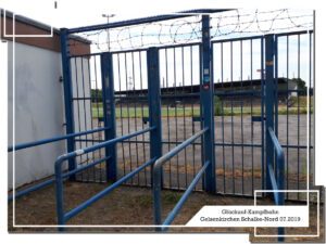 Glückauf Kampfbahn Schalke 04 im Juli 2019