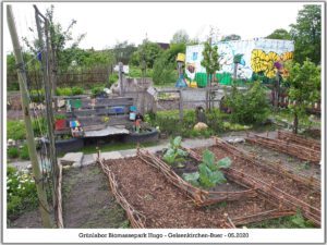 Grünlabor - Zeche Hugo in Gelsenkirchen Buer im Mai 2020