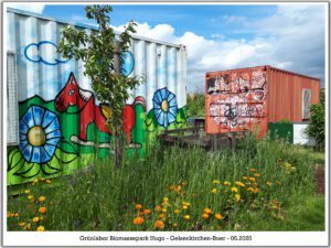 Grünlabor - Zeche Hugo in Gelsenkirchen Buer im Mai 2020