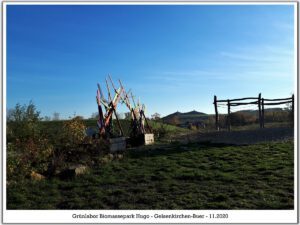 Grünlabor - Zeche Hugo in Gelsenkirchen Buer im November 2020
