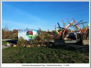 Grünlabor - Zeche Hugo in Gelsenkirchen Buer im November 2020