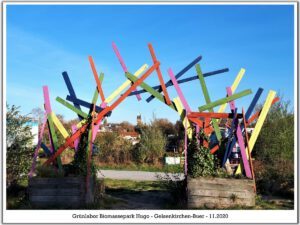 Grünlabor - Zeche Hugo in Gelsenkirchen Buer im November 2020