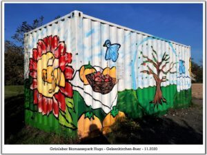 Grünlabor - Zeche Hugo in Gelsenkirchen Buer im November 2020