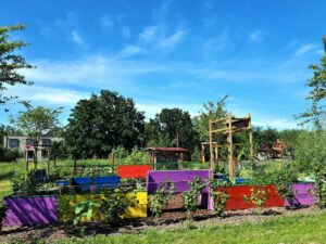 Das Grünlabor Zeche Hugo in Gelsenkirchen Buer im Juni 2021