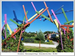 Das Grünlabor Zeche Hugo in Gelsenkirchen Buer im Juni 2021