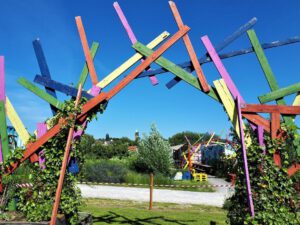 Das Grünlabor Zeche Hugo in Gelsenkirchen Buer im Juni 2021