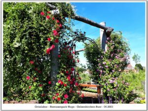 Das Grünlabor Zeche Hugo in Gelsenkirchen Buer im Juni 2021