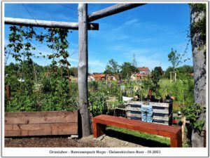 Das Grünlabor Zeche Hugo in Gelsenkirchen Buer im Juni 2021