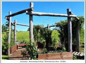 Das Grünlabor Zeche Hugo in Gelsenkirchen Buer im Juni 2021